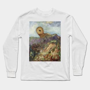 The Cyclops by Odilon Redon Long Sleeve T-Shirt